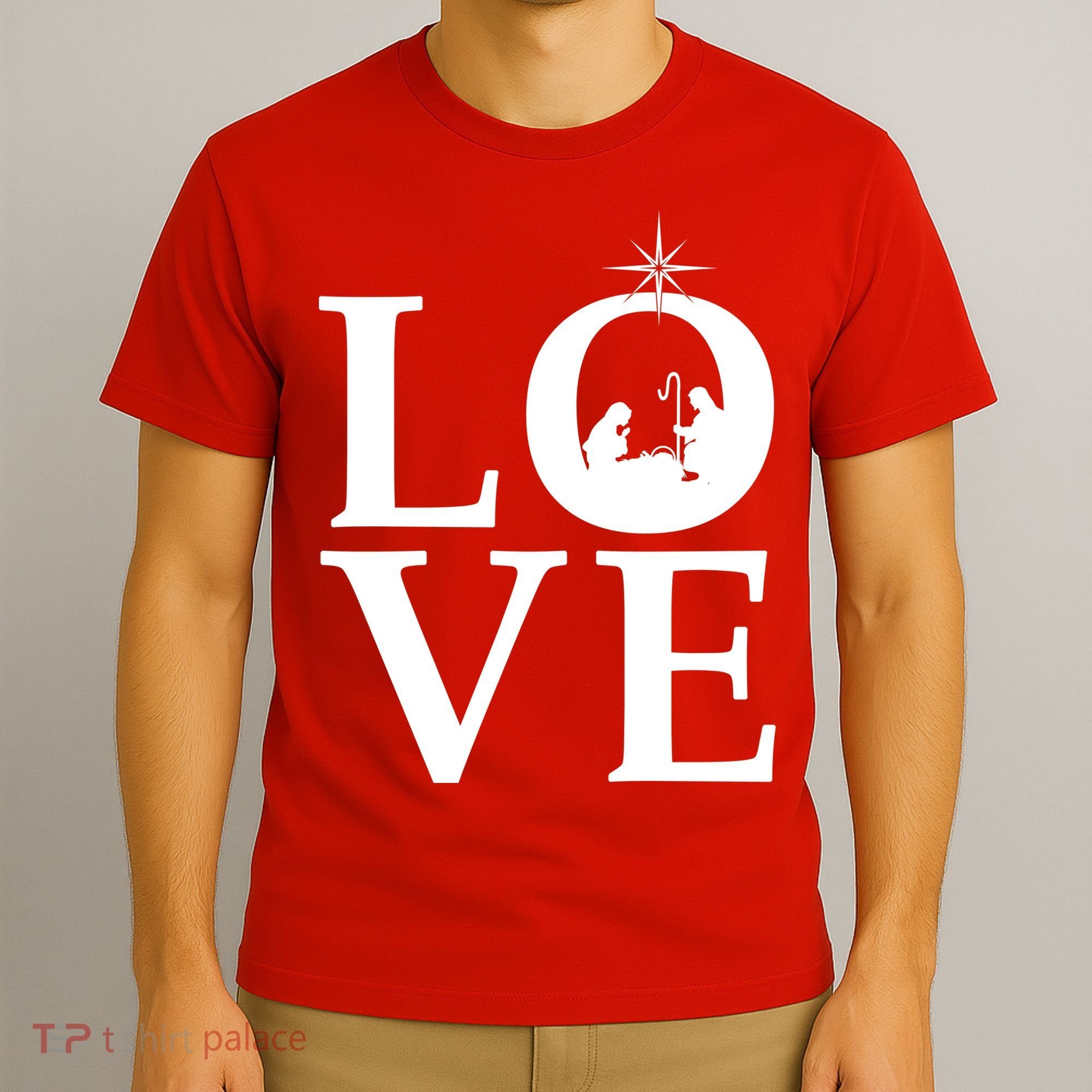 Christmas Nativity LOVE T-Shirt