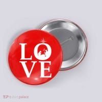 Christmas Nativity LOVE Button thumb 0