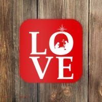 Christmas Nativity LOVE Coaster thumb 0