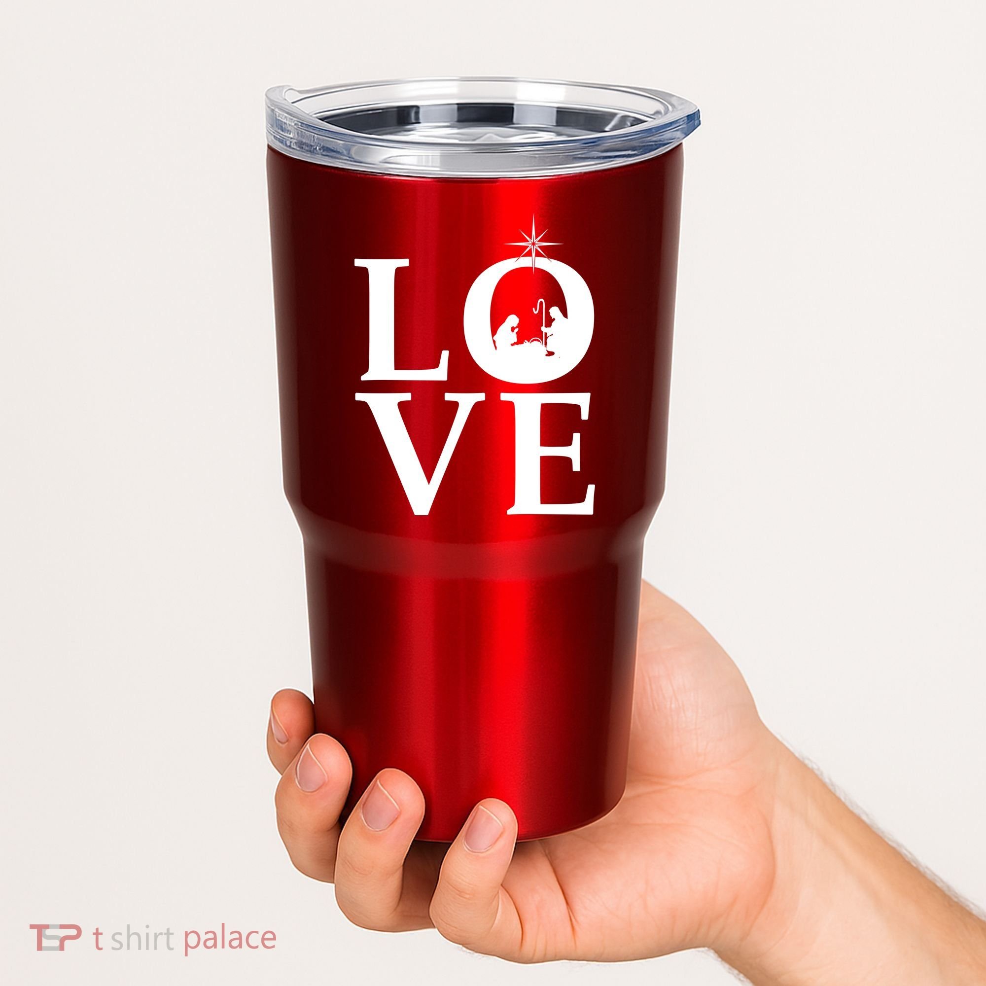 Christmas Nativity LOVE Tumbler