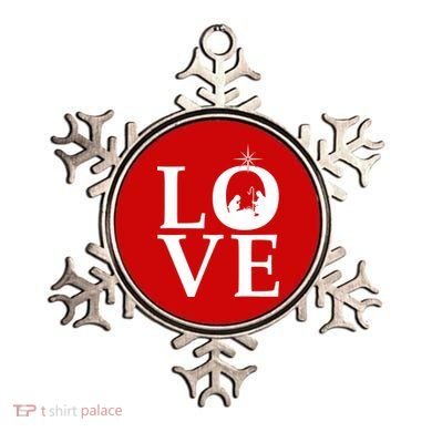 Christmas Nativity LOVE Ornament