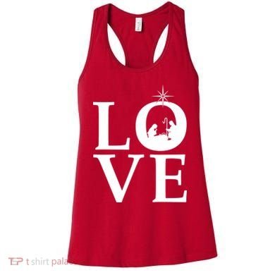 Christmas Nativity LOVE Women's Tank Top
