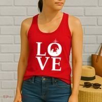 Christmas Nativity LOVE Women's Tank Top thumb 2