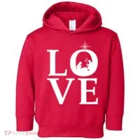 Christmas Nativity LOVE Toddler Hoodie thumb 0