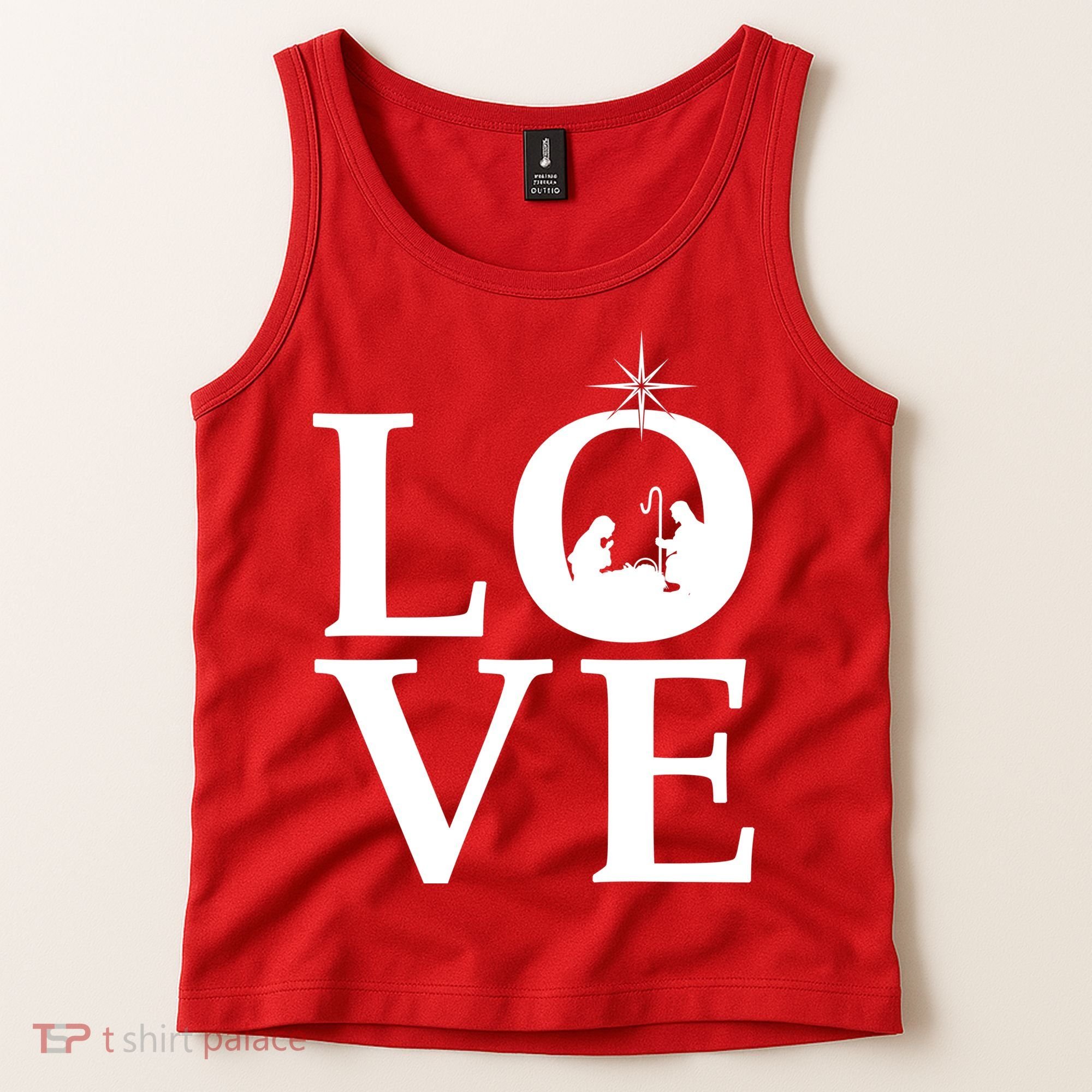 Christmas Nativity LOVE Tank Top