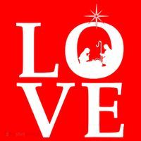 Christmas Nativity LOVE Women's T-Shirt thumb 6