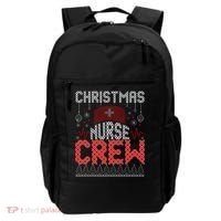 Christmas Nurse Crew Ugly Christmas Sweater RN Backpack thumb 0