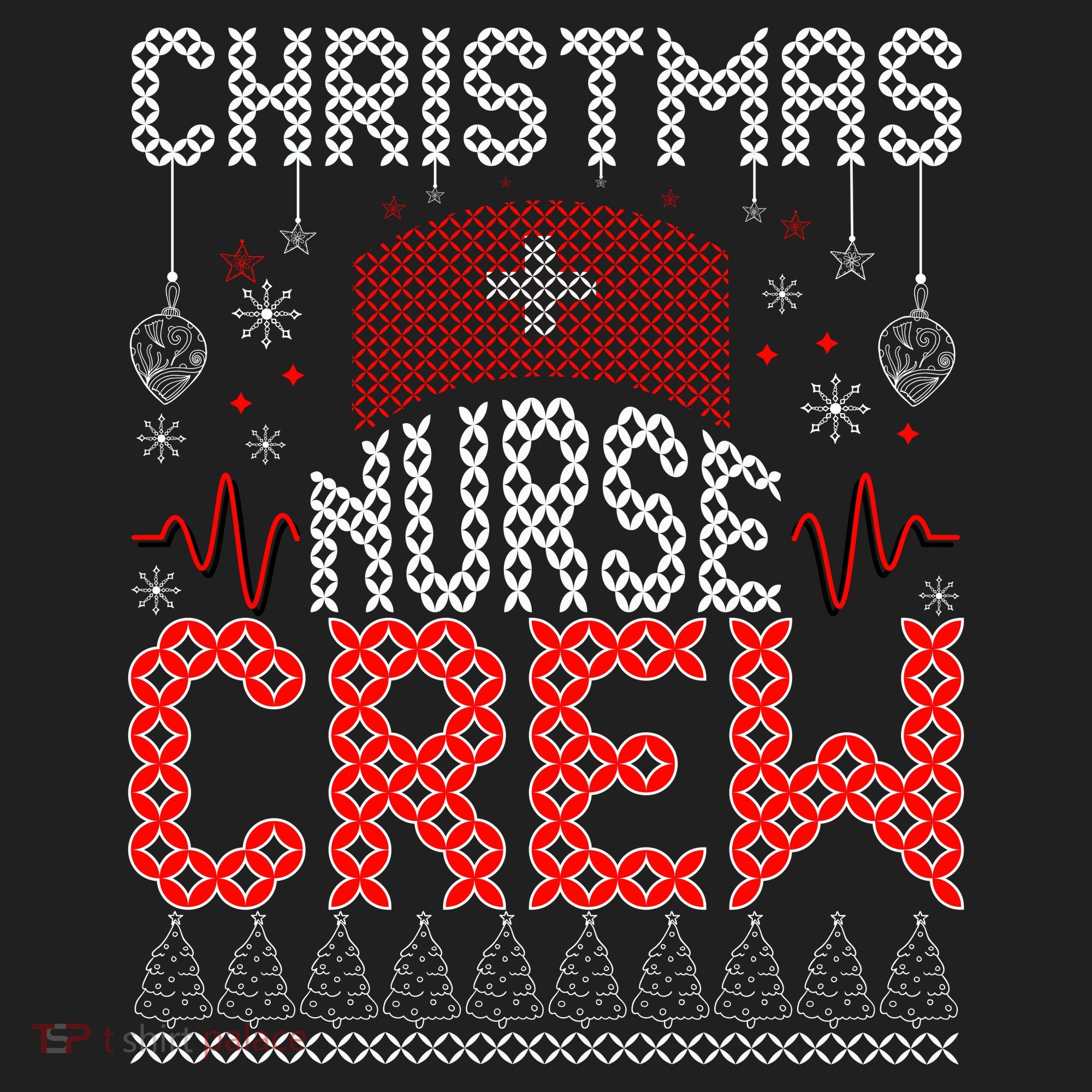Christmas Nurse Crew Ugly Christmas Sweater RN Tumbler
