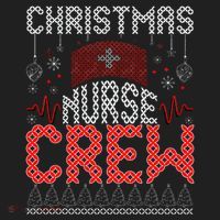Christmas Nurse Crew Ugly Christmas Sweater RN Hat thumb 2