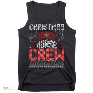 Christmas Nurse Crew Ugly Christmas Sweater RN Tank Top