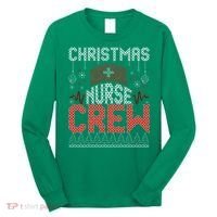 Christmas Nurse Crew Ugly Christmas Sweater RN Long Sleeve Shirt thumb 0