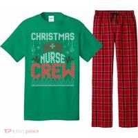 Christmas Nurse Crew Ugly Christmas Sweater RN Pajama Set thumb 0