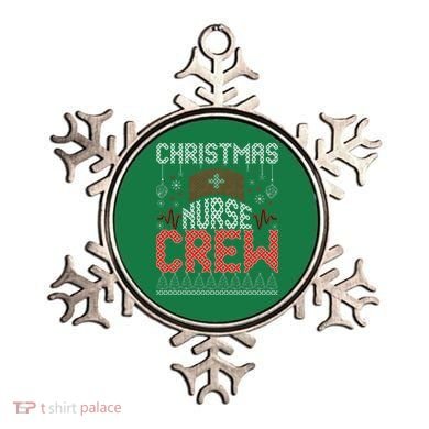 Christmas Nurse Crew Ugly Christmas Sweater RN Ornament