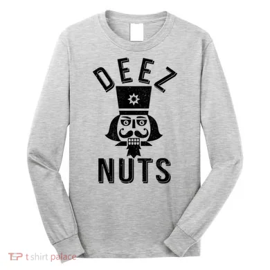 Christmas Nutcracker Deez Nuts Long Sleeve Shirt