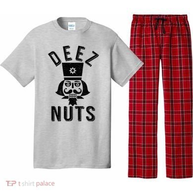 Christmas Nutcracker Deez Nuts Pajama Set