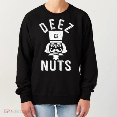 Christmas Nutcracker Deez Nuts Women's Sweatshirt