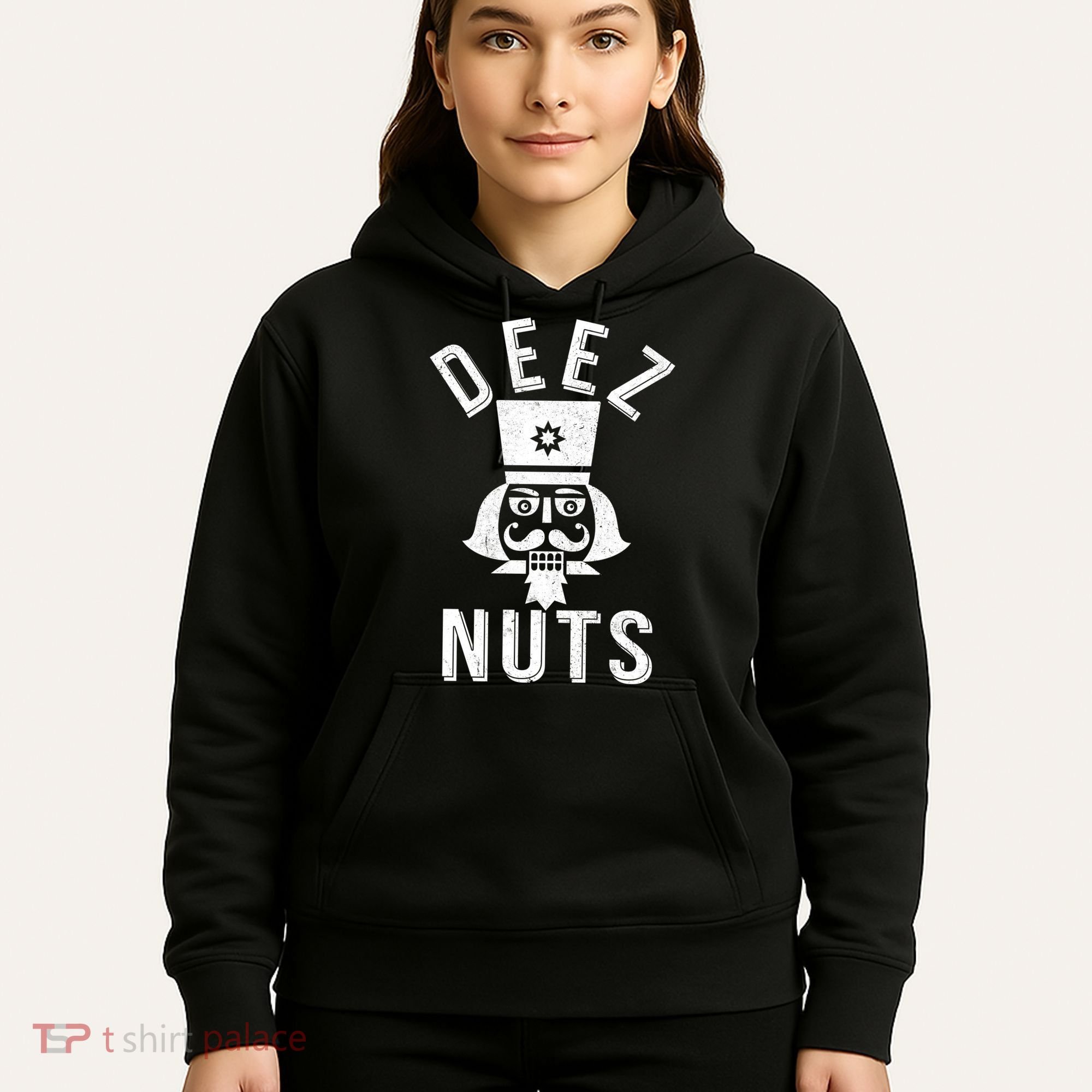 Christmas Nutcracker Deez Nuts Hoodie