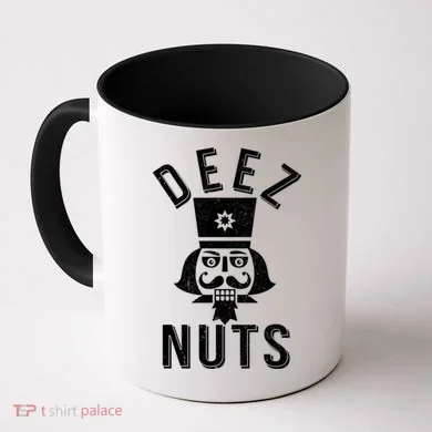 Christmas Nutcracker Deez Nuts Coffee Mug