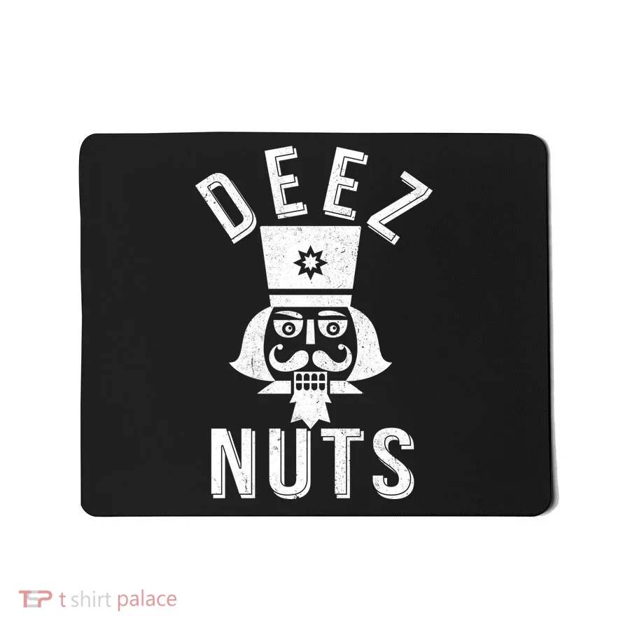 Christmas Nutcracker Deez Nuts Mousepad