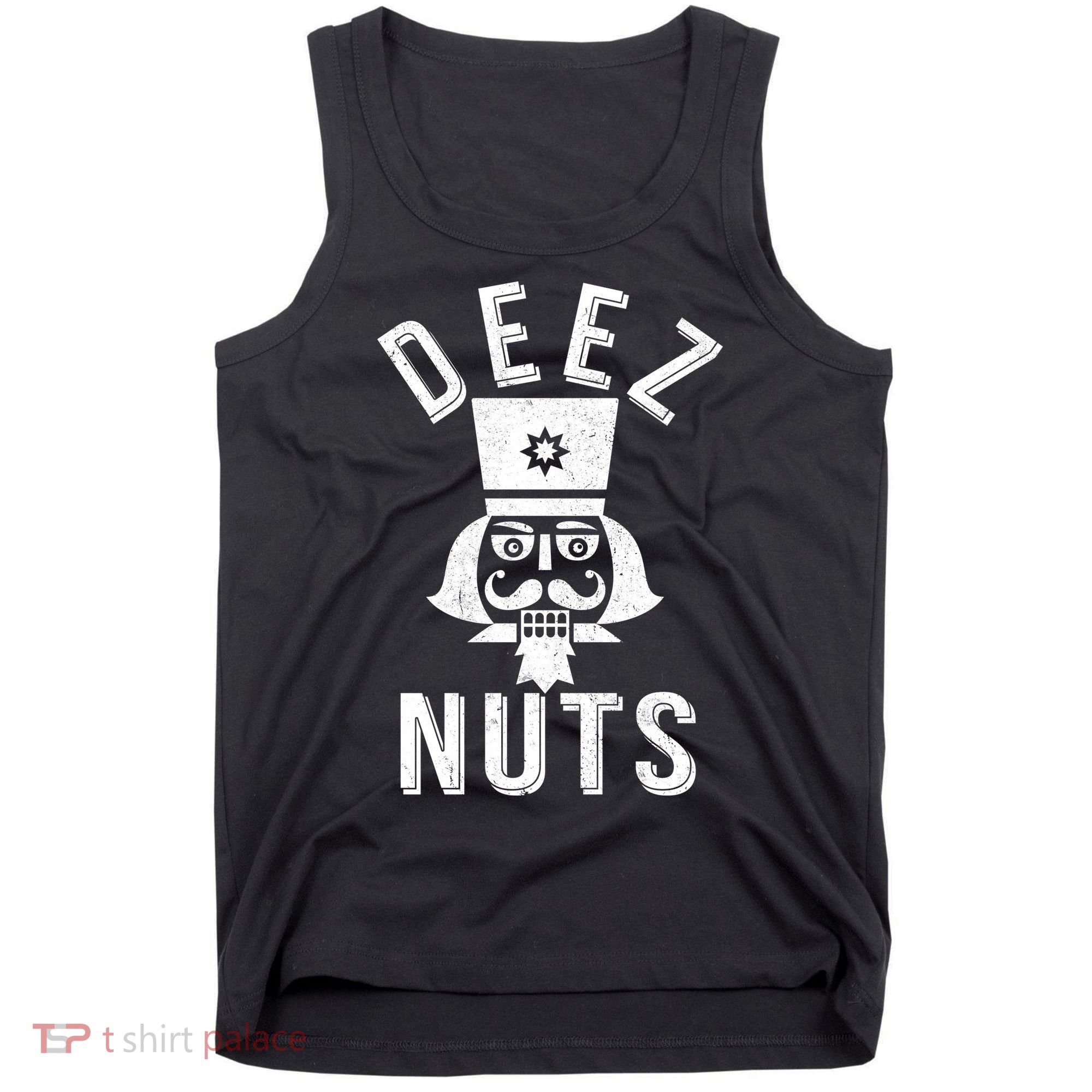 Christmas Nutcracker Deez Nuts Tank Top