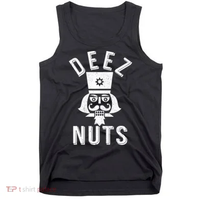 Christmas Nutcracker Deez Nuts Tank Top
