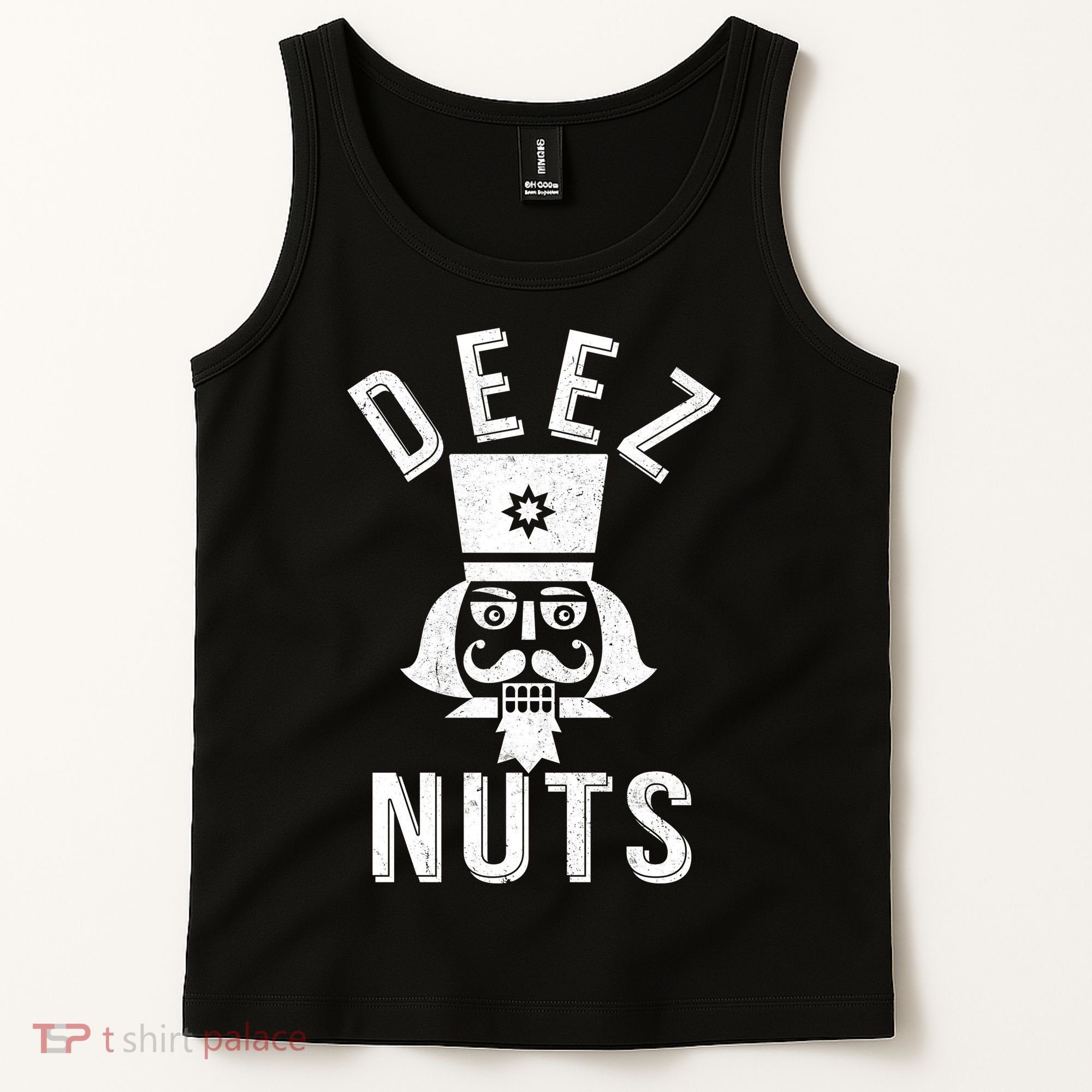 Christmas Nutcracker Deez Nuts Tank Top