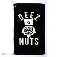Christmas Nutcracker Deez Nuts Golf Towel thumb 0