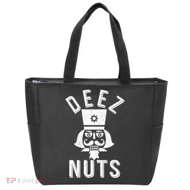 Christmas Nutcracker Deez Nuts Tote Bag