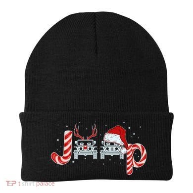 Christmas off Road Car Reindeer Beanie