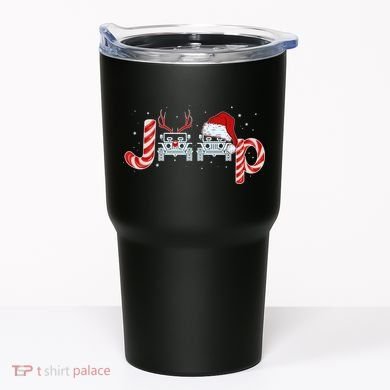 Christmas off Road Car Reindeer Tumbler