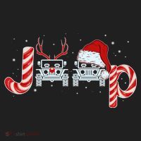 Christmas off Road Car Reindeer Tumbler thumb 3