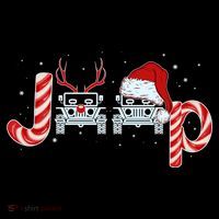 Christmas off Road Car Reindeer Tank Top thumb 6