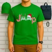 Christmas off Road Car Reindeer T-Shirt thumb 6