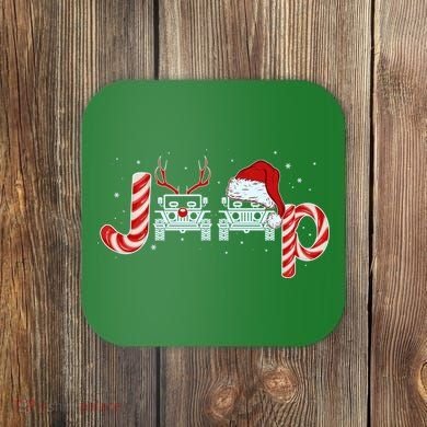 Christmas off Road Car Reindeer Coaster