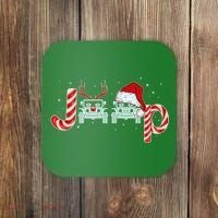 Christmas off Road Car Reindeer Coaster thumb 0