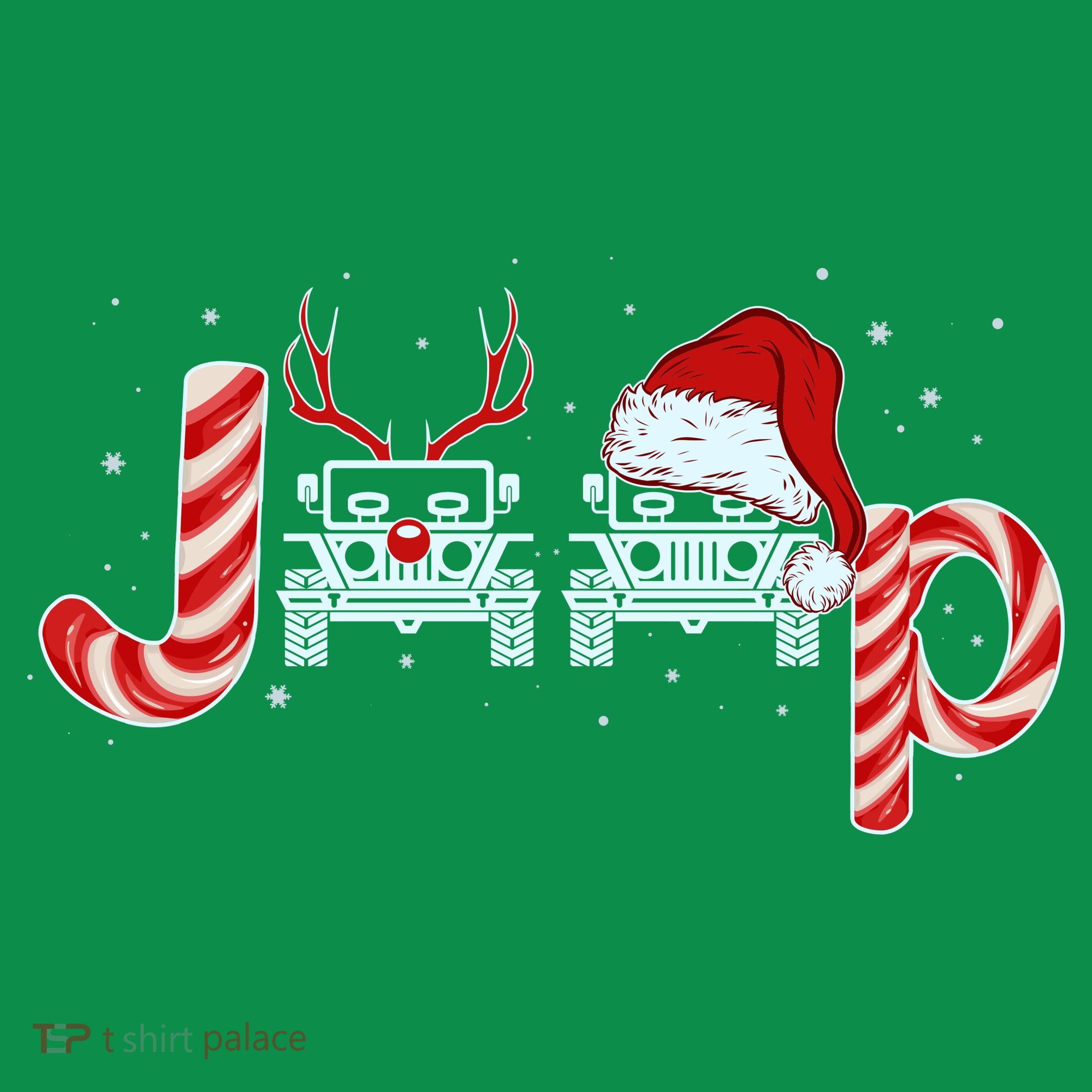 Christmas off Road Car Reindeer Coaster