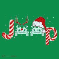 Christmas off Road Car Reindeer Toddler Hoodie thumb 2