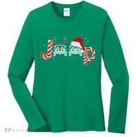 Christmas off Road Car Reindeer Women's Long Sleeve Shirt thumb 0