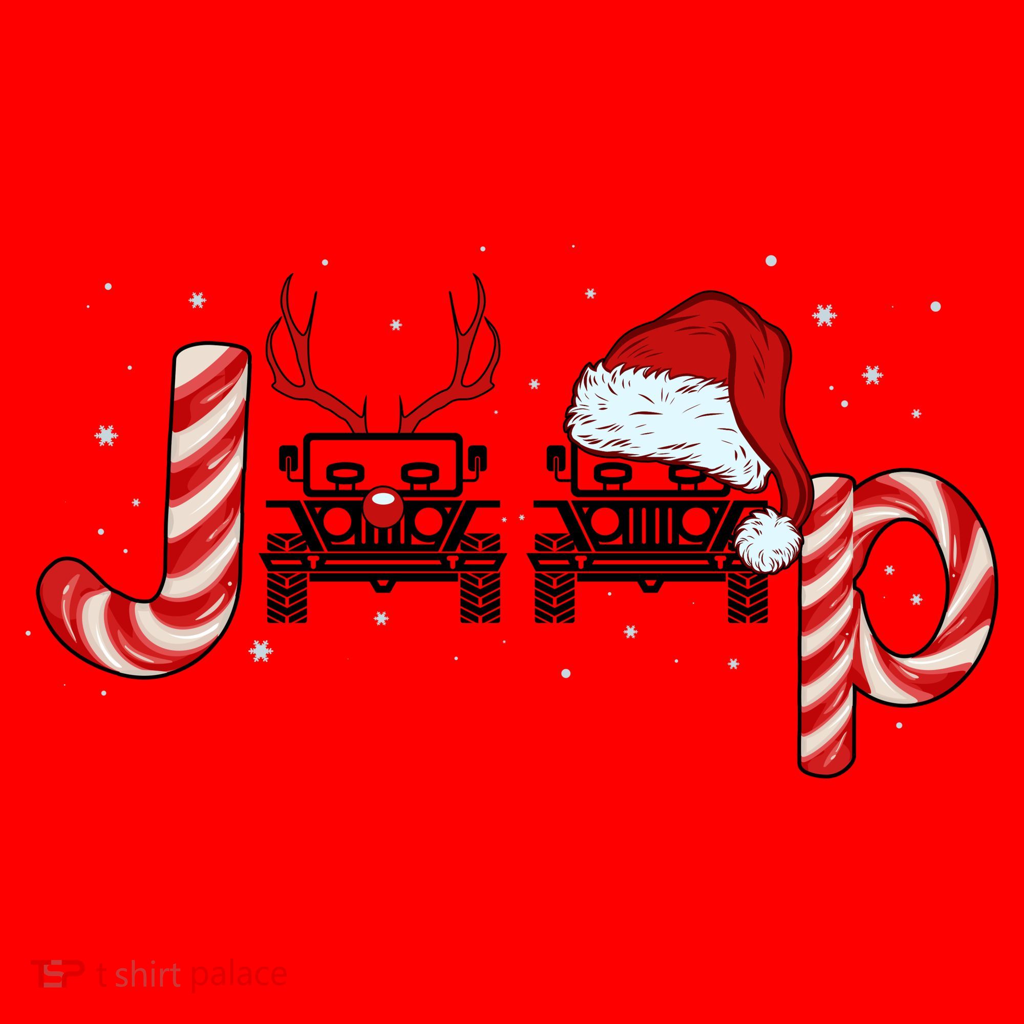 Christmas off Road Car Reindeer Santa Hat