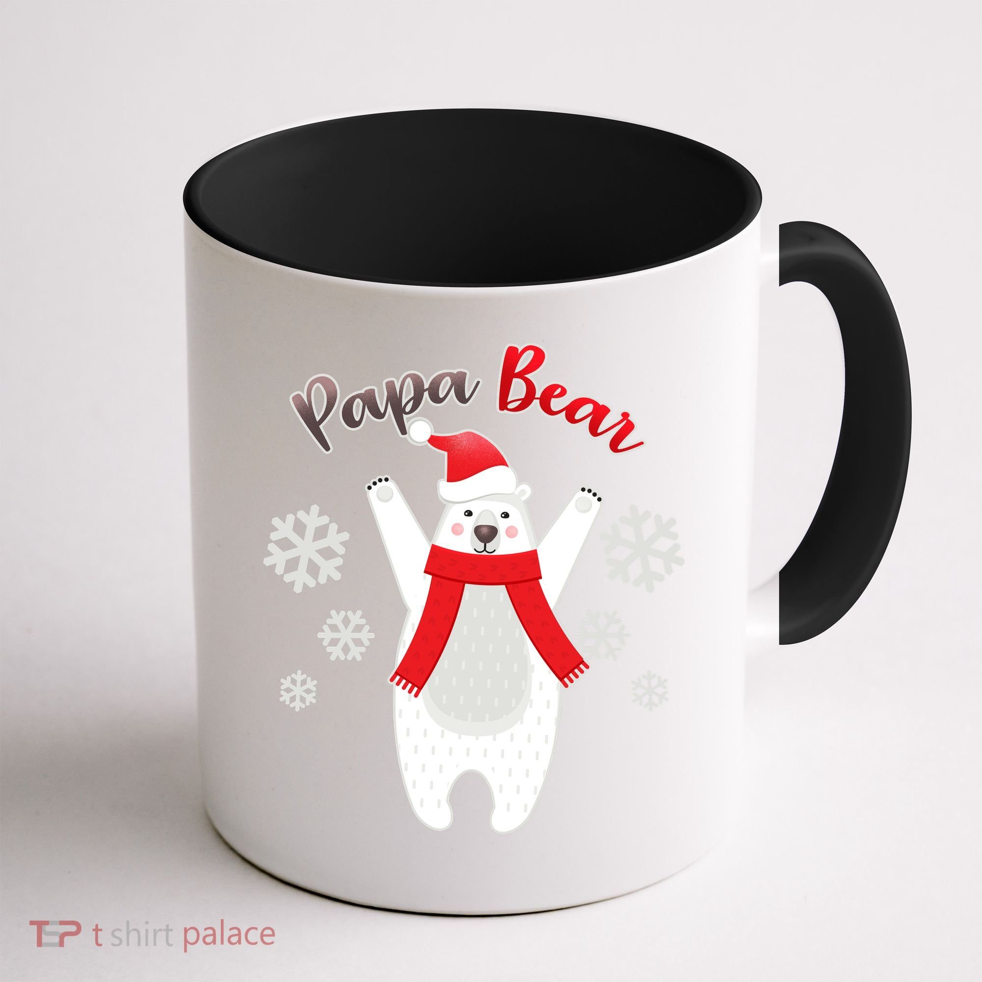 Christmas Papa Bear Coffee Mug