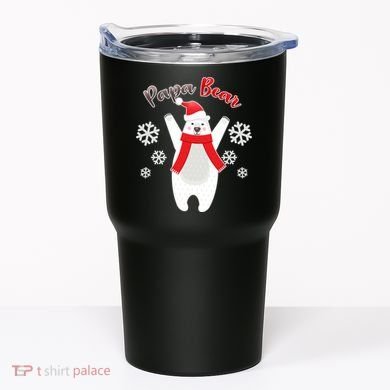 Christmas Papa Bear Tumbler