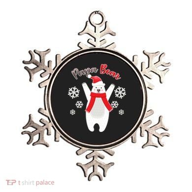 Christmas Papa Bear Ornament