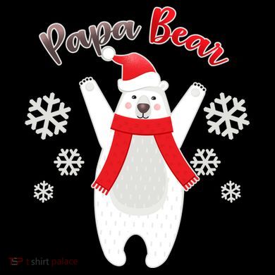 Christmas Papa Bear Ornament