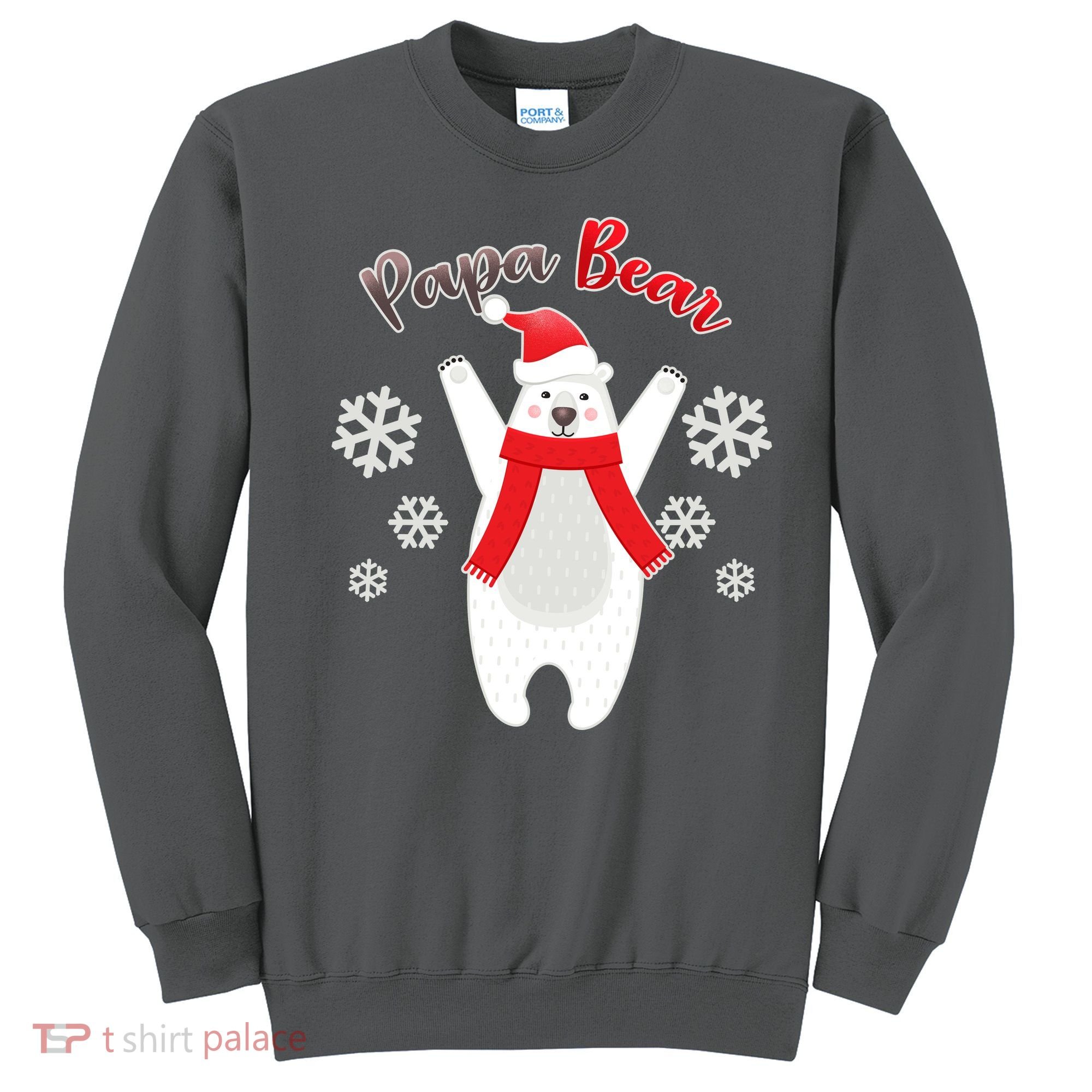 Christmas Papa Bear Sweatshirt