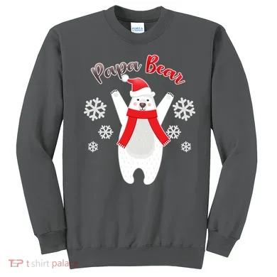 Christmas Papa Bear Sweatshirt