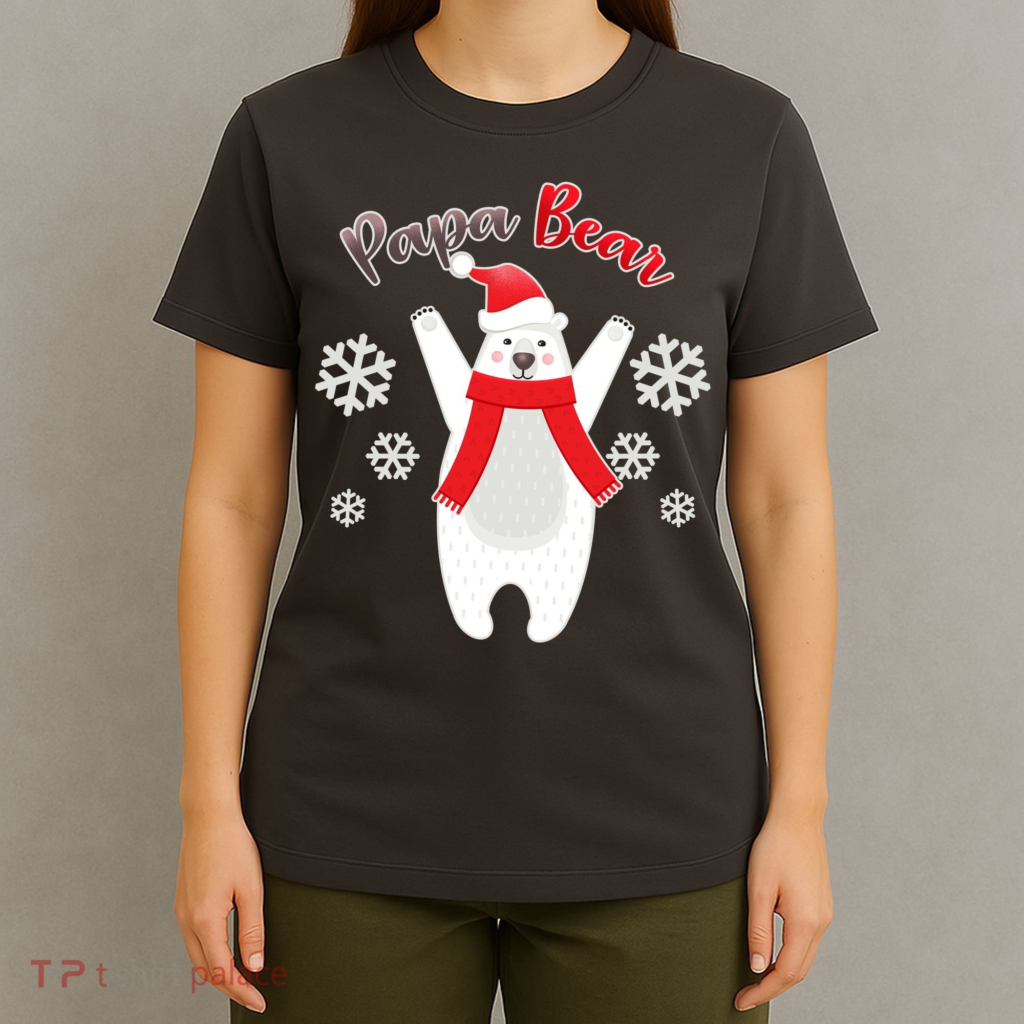 Christmas Papa Bear T-Shirt