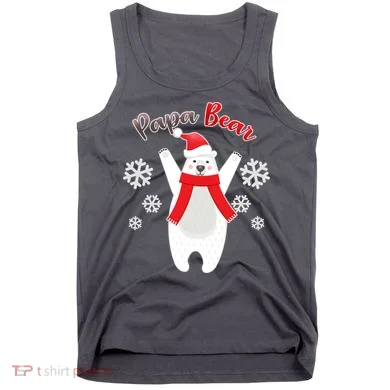 Christmas Papa Bear Tank Top