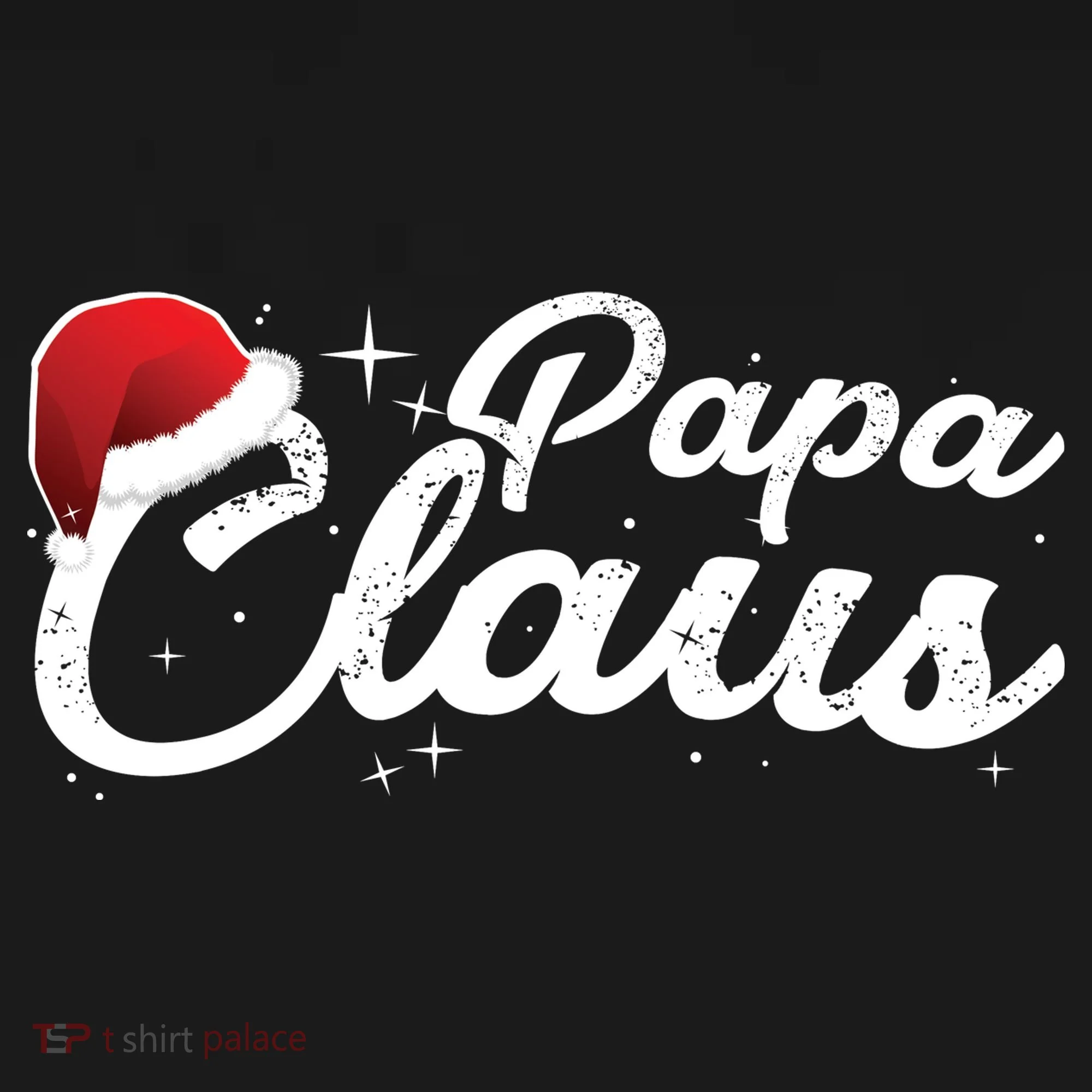 Christmas Papa Claus  Doggie Tank