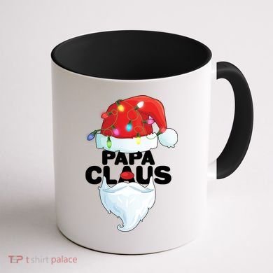 Christmas: Papa Claus Coffee Mug back