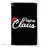 Christmas Papa Claus  Golf Towel thumb 0